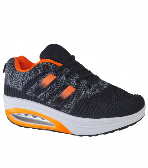 Zapatillas Comidas Ligeras Tendencia 3061 Naranja-0