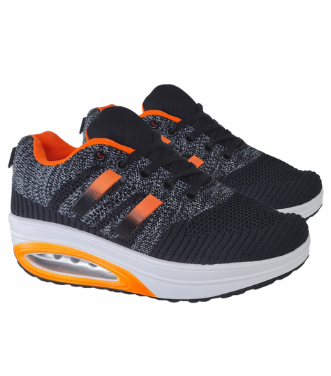 Zapatillas Comidas Ligeras Tendencia 3061 Naranja-1