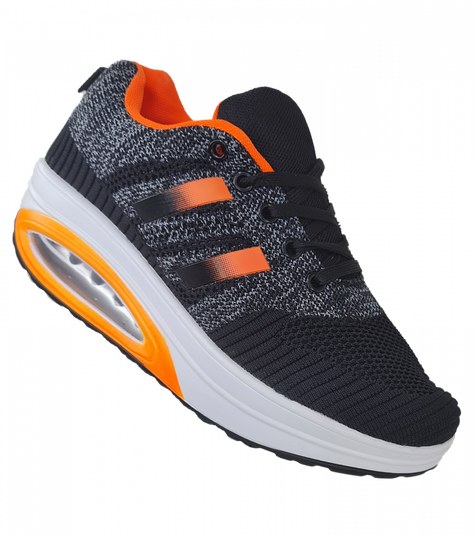 Zapatillas Comidas Ligeras Tendencia 3061 Naranja-2