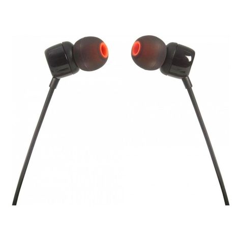 Audífonos In-ear Jbl Tune 110 Jblt110 Black / Manos Libres-0
