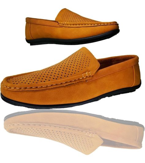 Mocasines Casual Camel Hombre 602-0