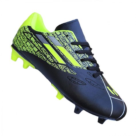 Zapato Futbol Adulto Full Grass Comodos Negro 3191-0