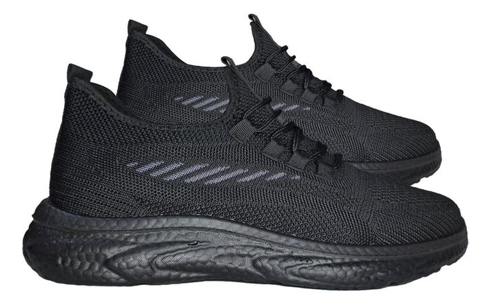 Zapatillas Negra Deportiva Adulto Unisex - 7517-2