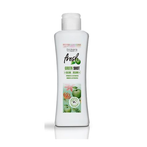 SALERM Acondicionador Natural Vegano Green Shot Biokera Sin Sulfatos-0