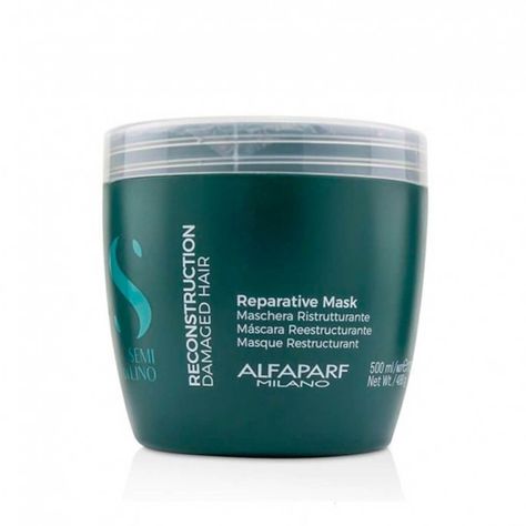 ALFAPARF Mascara Capilar Reconstrucción de Semi di lino 500 ml -0