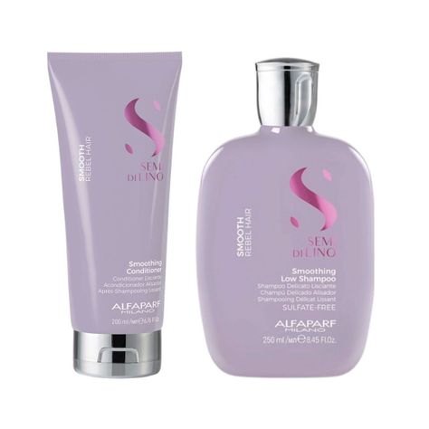 ALFAPARF Shampoo+  Acondicionador Alisador Cabellos Rebeldes Smooth-0
