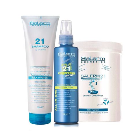 SALERM 21 Kit Shampoo + Express + Crema 1000 ML-1