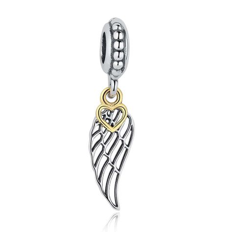 Charm Dije Plata 925 Ala De Angel-0