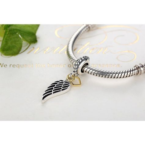 Charm Dije Plata 925 Ala De Angel-2