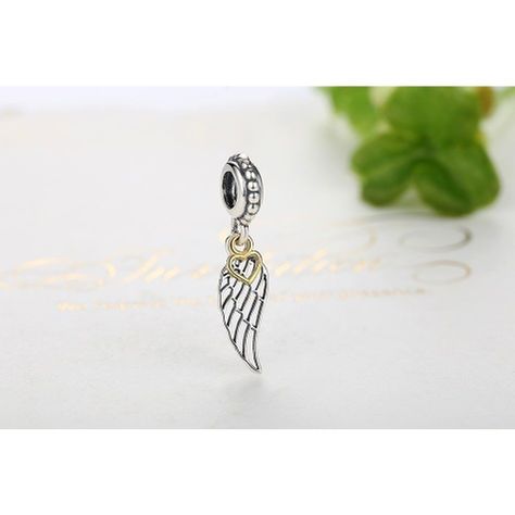 Charm Dije Plata 925 Ala De Angel-1