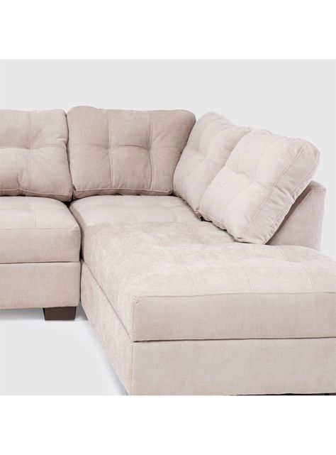 Seccional Edimburgo Derecho Tela Beige-5