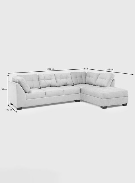 Seccional Edimburgo Derecho Tela Beige-6