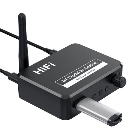 Convertidor Audio Optico Digitala Analogo Receptor Bluetooth-6
