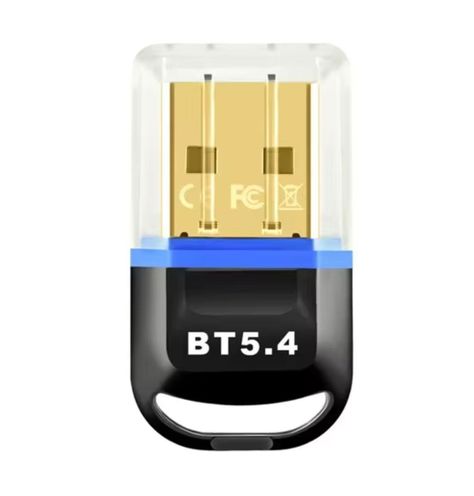 Adaptador Receptor Transmisor Bluetooth 5.4 USB Notebook PC-0