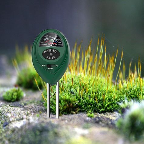 Medidor Humedad Ph Suelo 3en1 Plantas Jardin No Usa Bateria-6