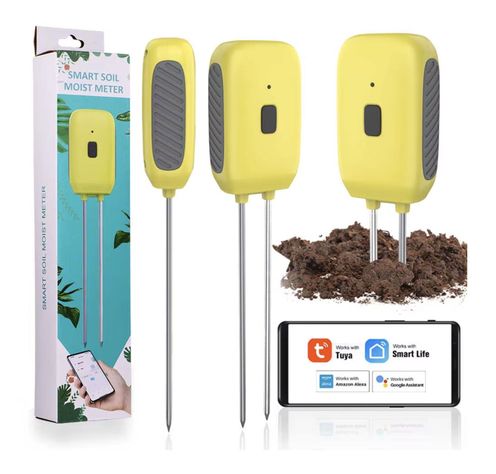 Medidor Suelo Inteligente Bluetooth 2en1 Humedad Temperatura-3