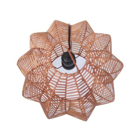 Lámpara de mimbre Calabaza-1