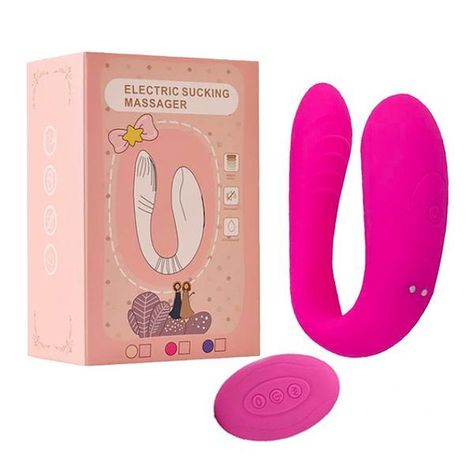 Succionador y Vibrador con control remoto para juegos en Pareja-0