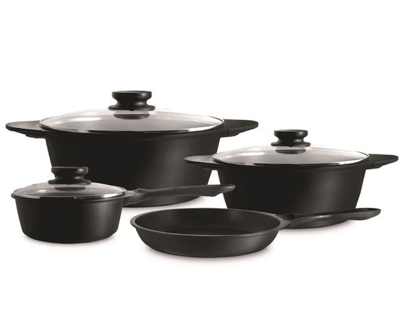 Batería De Cocina 7 Piezas Vulcano Antiadherente -0