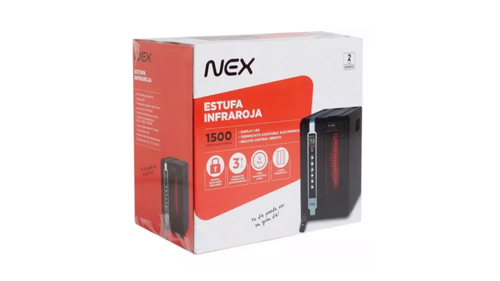 Estufa Infrarroja - 1500w - Pfh1503b - Nex-2