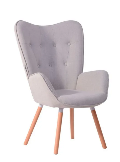 Sitial Aura gris claro M+Design - 106 x 68 x 73 cm -1