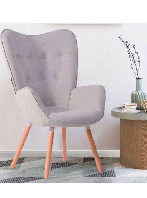 Sitial Aura gris claro M+Design - 106 x 68 x 73 cm -3