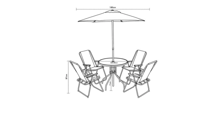 COMEDOR EXTERIOR 4 PERSONAS - OUTZEN-0