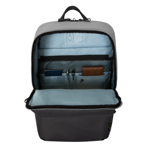 Mochila Targus Sagano EcoSmart® Travel 16" – Negro/Gris-1