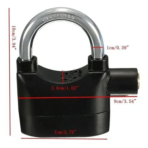 Candado con Alarma -2