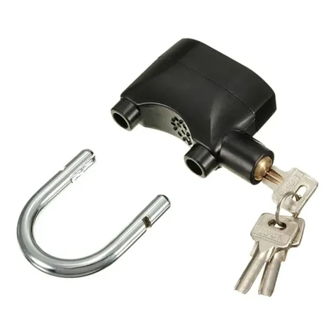 Candado con Alarma -1