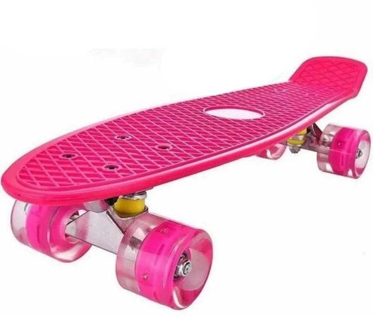 Patineta Skate con Ruedas Led -0