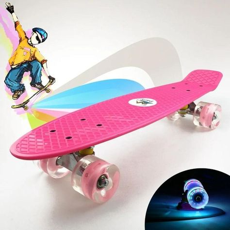 Patineta Skate con Ruedas Led -3