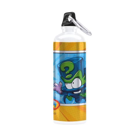 Pack Botella de Agua y Jockey Super Zings Enigma y Profesor K-1