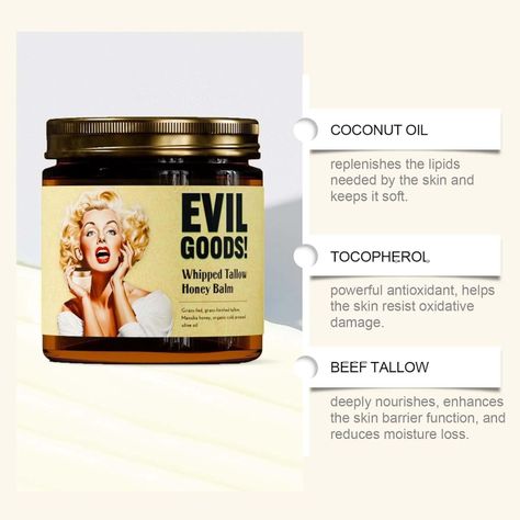 Evil Goods Honey Balm Crema Facial Efecto Lifting 120gr-4