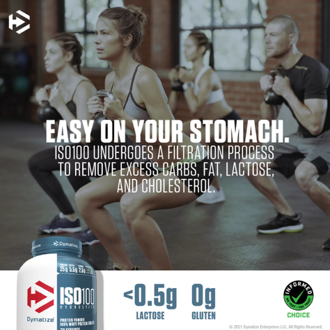 Dymatize Proteina Iso 100 Whey Protein Isolate 5 Lbs Cookies-3