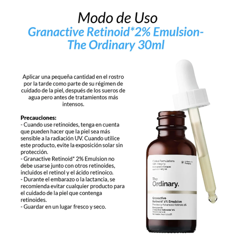 Serum The Ordinary Granactive Retinoid 2% Emulsion Arrugas-4