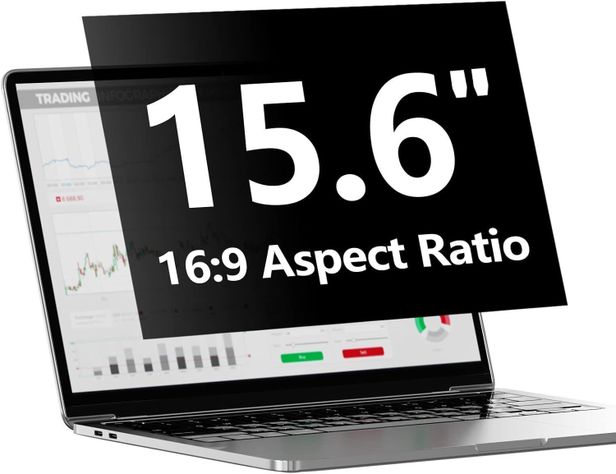 Protector De Pantalla Laptop Anti-espia 15.6 pulgadas-5