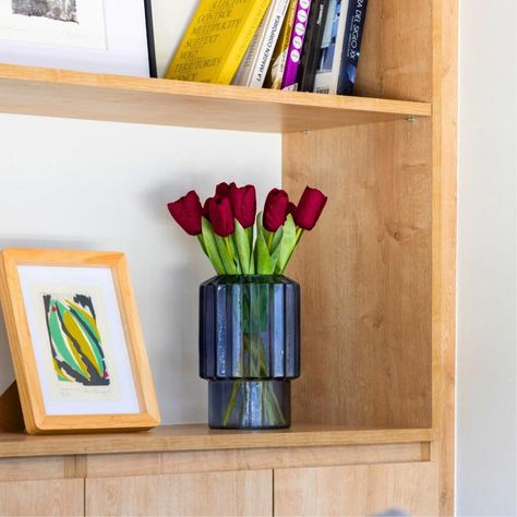 Planta artificial Tulipan Rojo 35 Cm-2