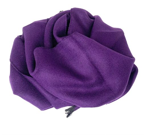 BUFANDA LISA COLOR MORADO-0
