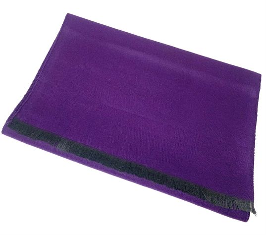 BUFANDA LISA COLOR MORADO-1