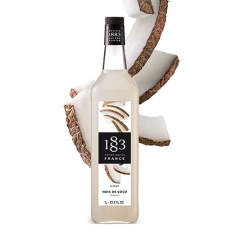 JARABE SIRUP COCO COCONUT 1883 MAISON ROUTIN FRANCES SYRUP 1L-0