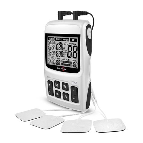 Stim Pro 4 TENS, EMS, Ondas Rusas e IF, 4 en 1-0