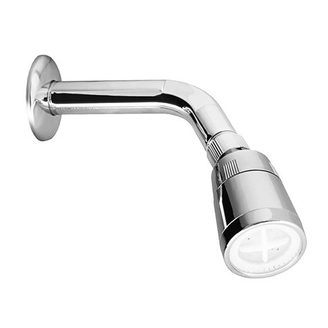 Cabeza Ducha ABS Cromo/Brazo-0