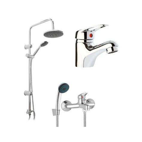Pack Baño Villareal | Griferías + Columna Ducha-4