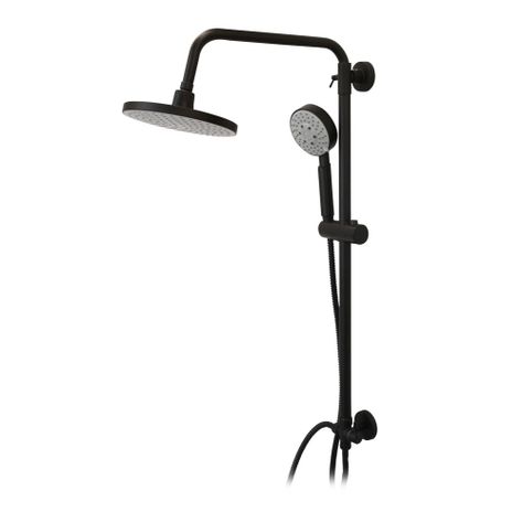 Columna de Ducha Venti Negro Mate-3