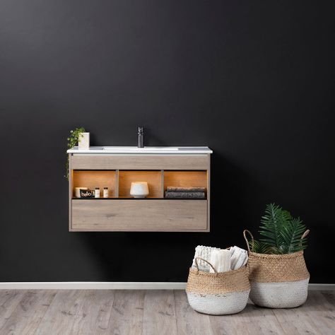 Mueble Vanitorio Completo Éclair 90x43 Lenga-3