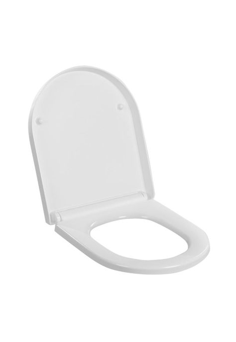 Asiento y Tapa Urea Soft Close para WC Atos visagra Acero Inox.-0