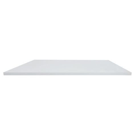 Cubierta MDF 80x46, Color Blanco,-4