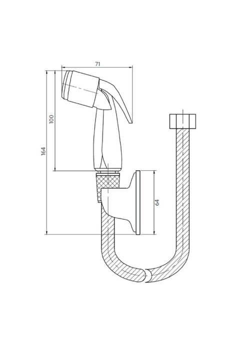 Ducha Bidet 1 Funciones-4