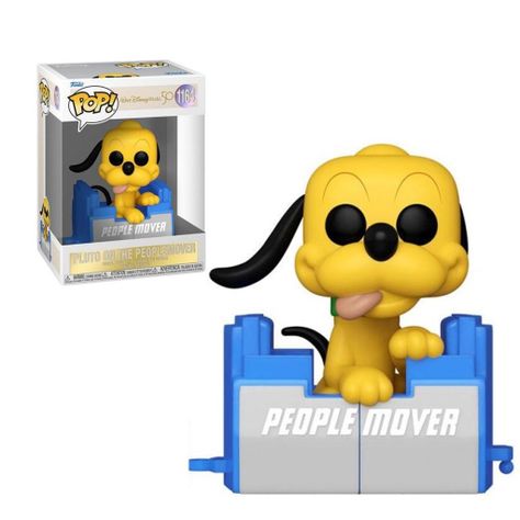 Funko Pop! Disney World 50 Pluto On The Peoplemover 1164-0